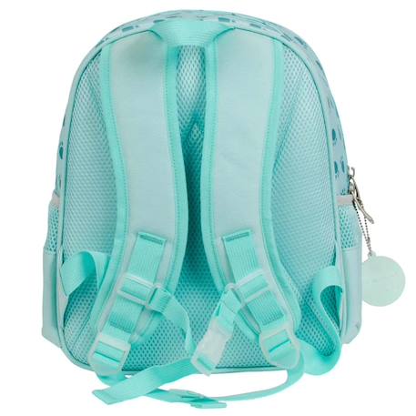 Sac à dos isotherme fleurs du jardin Bleu menthol+Kaki+Rose+Saumon+Vert 4 - vertbaudet enfant 