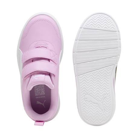 Baskets basses à scratch Mauve blanc 6 - vertbaudet enfant 