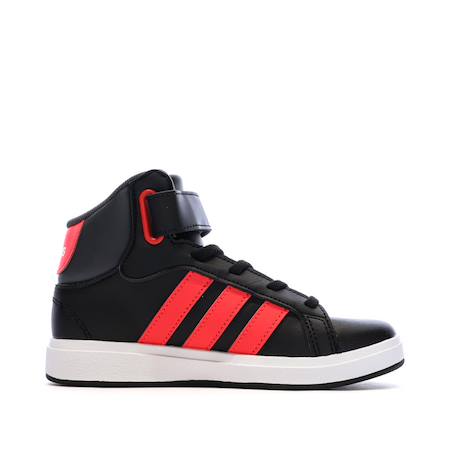 Baskets garçon grand court mid Noir 1 - vertbaudet enfant 