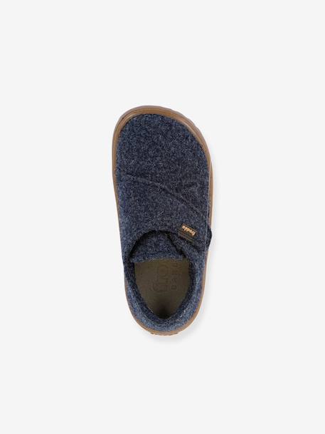 Chaussons barefoot enfants BAREFOOT WOOLY Froddo beige+bleu jean+bleu nuit+fuchsia+gris chiné+rose chiné+rouge+vert 9 - vertbaudet enfant 
