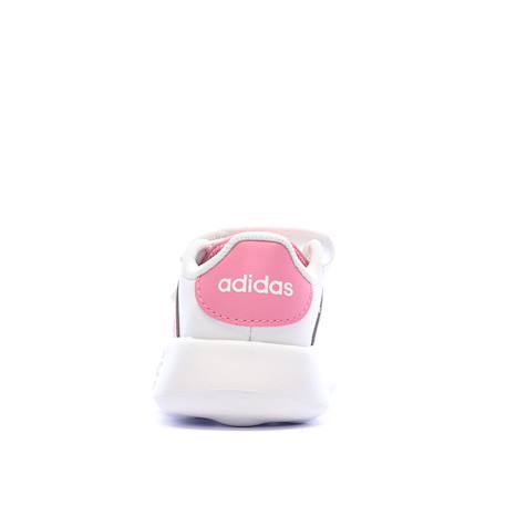 Baskets à  scratchs bébé fille grand court 2.0 Blanc 3 - vertbaudet enfant 