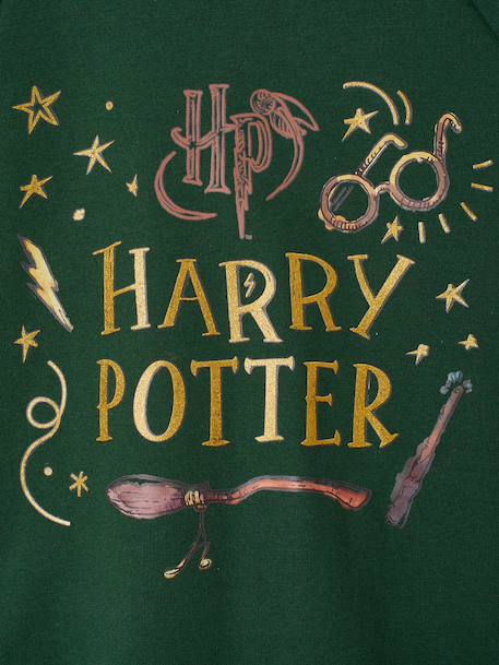 Sweat Harry Potter vert foncé 3 - vertbaudet enfant 