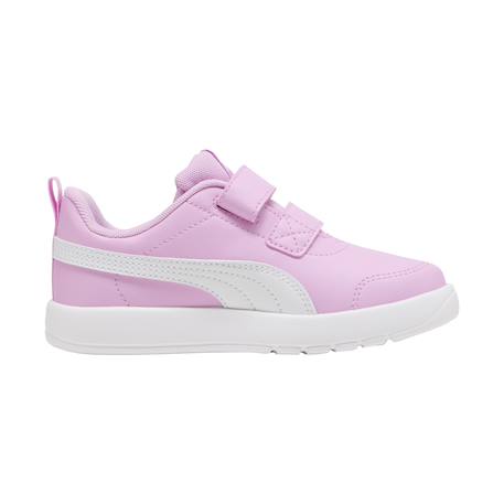 Baskets basses à scratch Mauve blanc 1 - vertbaudet enfant 