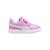Basket à scratchs fille courtflex v3 v inf Mauve blanc 1 - vertbaudet enfant 