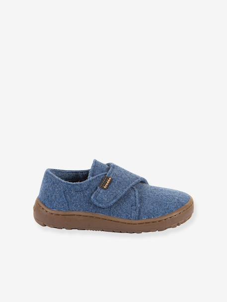 Chaussons barefoot enfants BAREFOOT WOOLY Froddo beige+bleu jean+bleu nuit+fuchsia+gris chiné+rose chiné+rouge+vert 4 - vertbaudet enfant 