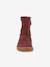 Bottes pieds nus enfants BAREFOOT TEX SUEDE Froddo bordeaux+gris+noir+or 5 - vertbaudet enfant 