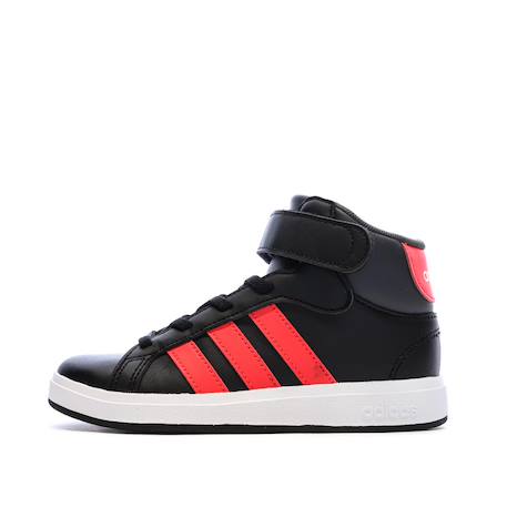 Baskets garçon grand court mid Noir 2 - vertbaudet enfant 