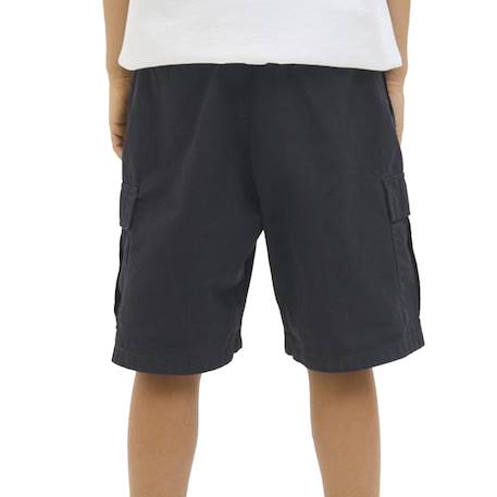 Short garçon towen x fctry fabric Noir+Vert 3 - vertbaudet enfant 