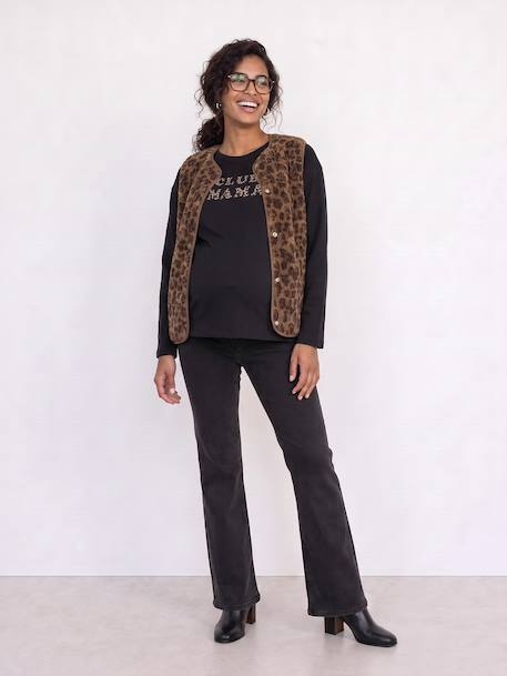 T-shirt grossesse et allaitement anthracite 3 - vertbaudet enfant 