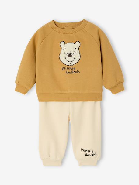Ensemble bébé garçon Winnie l'Ourson curry 1 - vertbaudet enfant 