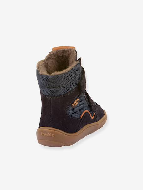 Bottes d'hiver pieds nus enfants BAREFOOT TEX WINTER Froddo bleu nuit+bordeaux+gris ardoise+noir+olive 3 - vertbaudet enfant 