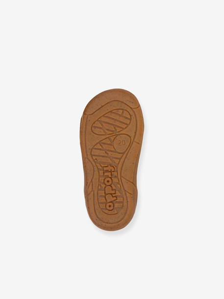 Bottes enfants MINNI SUEDE LACES Froddo caramel+vieux rose 11 - vertbaudet enfant 