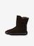 Bottes pieds nus enfants BAREFOOT TEX SUEDE Froddo bordeaux+gris+noir+or 15 - vertbaudet enfant 