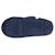Chaussons bottillons velours maintien renforcé, fermeture scratch, simple à enfiler Marine 4 - vertbaudet enfant 