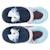 Chaussons bottillons à zip, faciles à enfiler, bon maintien du pied, semelle antidérapante Marine 2 - vertbaudet enfant 