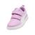Baskets basses à scratch Mauve blanc 5 - vertbaudet enfant 