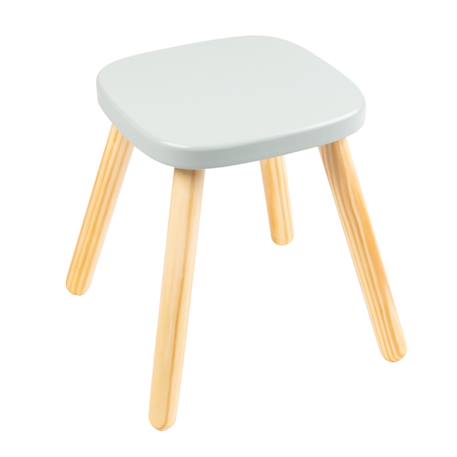 Tabouret d'intérieur montessori bois fsc® Vert sauge 1 - vertbaudet enfant 