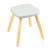 Tabouret d'intérieur montessori bois fsc® Vert sauge 1 - vertbaudet enfant 