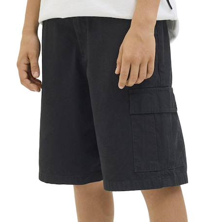 Short garçon towen x fctry fabric Noir+Vert 1 - vertbaudet enfant 