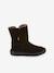 Bottes pieds nus enfants BAREFOOT TEX SUEDE Froddo bordeaux+gris+noir+or 14 - vertbaudet enfant 