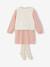 Ensemble robe 3 pièces enfant fille écru+mauve 5 - vertbaudet enfant 