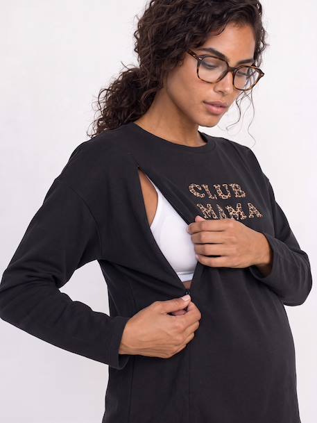 T-shirt grossesse et allaitement anthracite 7 - vertbaudet enfant 