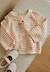 Sweat-shirt bébé en molleton aimée Ecru 1 - vertbaudet enfant 