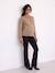 Pull devant/dos grossesse et allaitement beige+Blanc 1 - vertbaudet enfant 