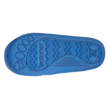 Chaussons bottillons à zip, faciles à enfiler, bon maintien du pied, semelle antidérapante Bleu 4 - vertbaudet enfant 