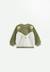 Sweat-shirt bébé en sherpa ginkgo Vert 1 - vertbaudet enfant 