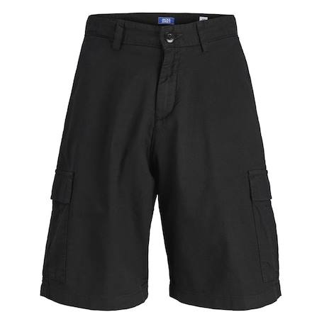 Short cargo garçon Beige+Noir+Vert 8 - vertbaudet enfant 