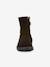 Bottes pieds nus enfants BAREFOOT TEX SUEDE Froddo bordeaux+gris+noir+or 19 - vertbaudet enfant 