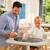 Table de jeux 4 en 1 avec tabouret montessori bois fsc® Vert sauge 2 - vertbaudet enfant 