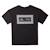 T-shirt garçon à manches courtes snsc Blanc+Noir 6 - vertbaudet enfant 