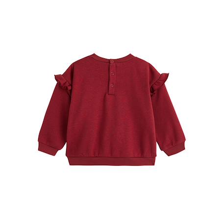 Sweat-shirt bébé en molleton harmony Rose 3 - vertbaudet enfant 