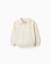 Sweat en coton avec imprimé cœur en relief Blanc 2 - vertbaudet enfant 