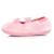 Chaussons ballerines fausse fourrure, maintien souple, facile à enfiler, semelle flexible Rose 3 - vertbaudet enfant 