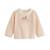 Sweat-shirt bébé en molleton aimée Ecru 2 - vertbaudet enfant 