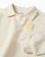 Sweat en coton avec imprimé cœur en relief Blanc 4 - vertbaudet enfant 