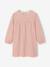 Ensemble robe 3 pièces enfant fille écru+mauve 2 - vertbaudet enfant 