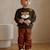 Sweat-shirt bébé en velours ginkgo Vert 6 - vertbaudet enfant 