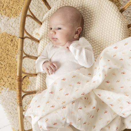 Lot de bodies pour bébé #876500+#cce8d2+#f2dddb+Blanco 24 - vertbaudet enfant 