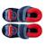 Chaussons bottillons velours maintien renforcé, fermeture scratch, simple à enfiler Marine 2 - vertbaudet enfant 