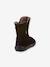 Bottes pieds nus enfants BAREFOOT TEX SUEDE Froddo bordeaux+gris+noir+or 16 - vertbaudet enfant 