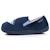 Chaussons mocassins velours, maintien souple, facile à enfiler, semelle flexible Marine 3 - vertbaudet enfant 