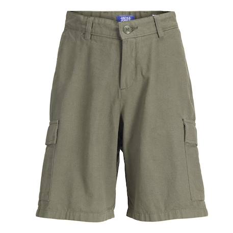Short garçon towen x fctry fabric Noir+Vert 8 - vertbaudet enfant 