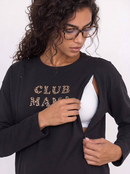 T-shirt grossesse et allaitement anthracite 6 - vertbaudet enfant 