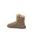 Bottines filles synthétique fermeture éclair Brown+Moka 4 - vertbaudet enfant 