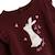 Sweat-shirt bébé en molleton aimée Bordeaux 4 - vertbaudet enfant 