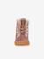 Bottes enfants MINNI SUEDE LACES Froddo caramel+vieux rose 12 - vertbaudet enfant 